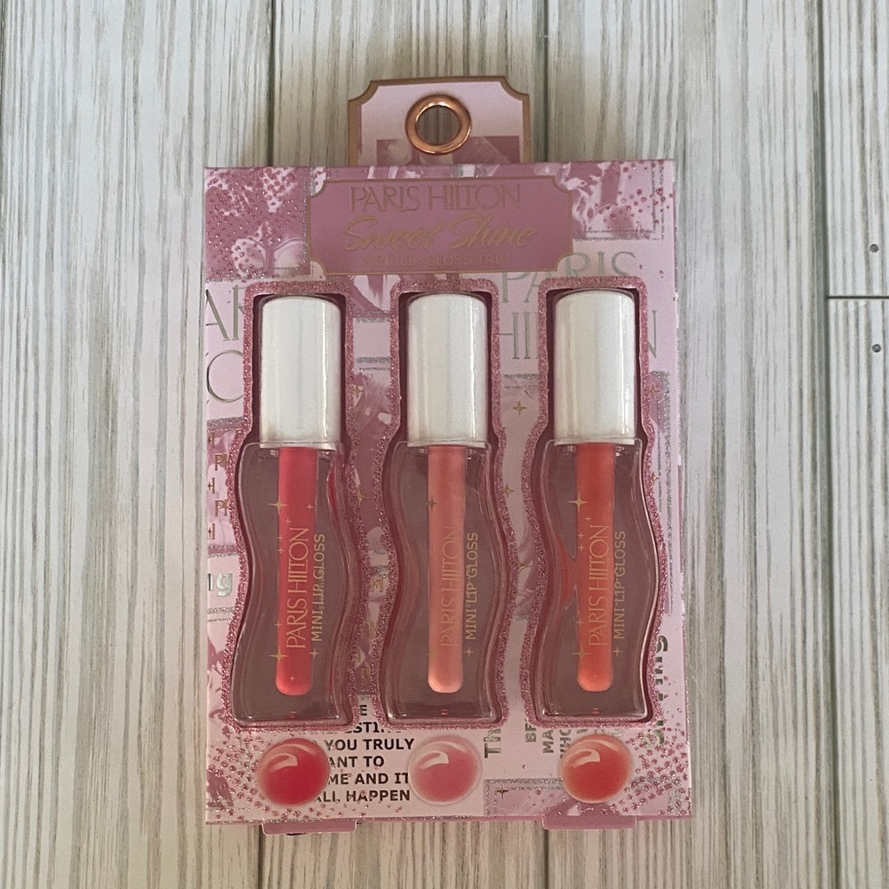 Paris Hilton Sweet Shine Mini Lip Gloss Trio